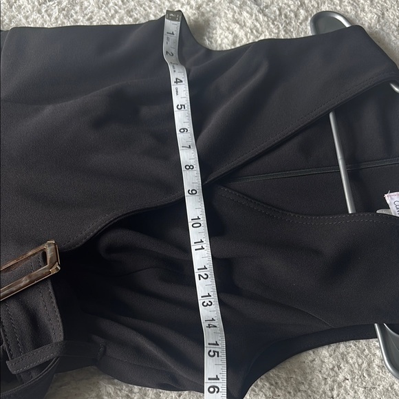 Calvin Klein Black Jumpsuit with Gold Accent - Picture 8 of 13